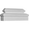 Ekena Millwork 21 1/4"W x 9"H x 5 5/8"P Traditional Base BASE21X09X05TR - alternate 2